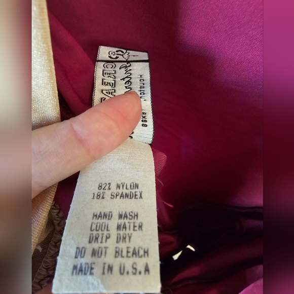 New Creation International Texas skating cristals  ice dance dress M - Picture 10 of 16